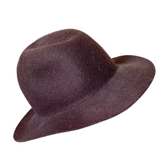 🤎 GAP 100% Wool Fedora Hat – Chocolate Brown (Size S/M) - Picture 7 of 10